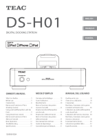 Teac DS-H01-Owners-Manual